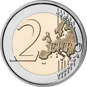 Luxembourg 2 Euro Grand Duke Henri 2023 2 EURO LL coin reverse