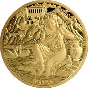 Samoa 20 Cents (Aphrodite & Taurus) IRB ELIZABETH II SAMOA 2021 coin obverse Samoa 20 Cents (Aphrodite & Taurus) IRB ELIZABETH II SAMOA 2021 coin obverse