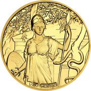 Samoa 20 Cents Athena & Aries 2021 ATHENA 20 CENTS coin reverse Samoa 20 Cents Athena & Aries 2021 ATHENA 20 CENTS coin reverse
