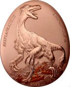 Samoa 20 Cents Beipiaosaurus 2022 BEIPIAOSAURUS DINOSAURS IN ASIA 2022 coin reverse Samoa 20 Cents Beipiaosaurus 2022 BEIPIAOSAURUS DINOSAURS IN ASIA 2022 coin reverse