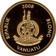 Vanuatu 20 Vatu Socrates 2009 Proof KM# 57 RIPABLIK 2008 BLONG VANUATU LONG GOD YUMI STANAP coin obverse Vanuatu 20 Vatu Socrates 2009 Proof KM# 57 RIPABLIK 2008 BLONG VANUATU LONG GOD YUMI STANAP coin obverse