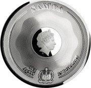 Samoa 25 Dollars (Bullion Giants) SAMOA 1KG AG 999 25 DOLLARS coin obverse Samoa 25 Dollars (Bullion Giants) SAMOA 1KG AG 999 25 DOLLARS coin obverse
