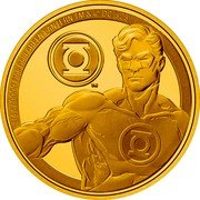Niue 25 Dollars Charles III Green Lantern 2023 Proof 1/4 OZ 9999 FINE GOLD GREEN LANTERN TM & © DC (S23) TM coin reverse Niue 25 Dollars Charles III Green Lantern 2023 Proof 1/4 OZ 9999 FINE GOLD GREEN LANTERN TM & © DC (S23) TM coin reverse