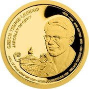 Samoa 25 Dollars (Czech Tennis Legends. Jaroslav Drobny) CZECH TENNIS LEGEND JAROSLAV DROBNY MD coin reverse Samoa 25 Dollars (Czech Tennis Legends. Jaroslav Drobny) CZECH TENNIS LEGEND JAROSLAV DROBNY MD coin reverse