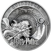 Samoa 25 Dollars (Harry Potter. Quidditch) QUIDDITCH © & TM WBEI (S23) coin reverse Samoa 25 Dollars (Harry Potter. Quidditch) QUIDDITCH © & TM WBEI (S23) coin reverse