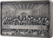 Samoa 25 Dollars (Leonardo da Vinci. The Last Supper) LAST SUPPER DI LEONARDO DA VINCI 500TH ANNIVERSARY coin reverse Samoa 25 Dollars (Leonardo da Vinci. The Last Supper) LAST SUPPER DI LEONARDO DA VINCI 500TH ANNIVERSARY coin reverse