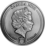 Samoa 25 Dollars (Lincoln Memorial 100th Anniversary) SAMOA 2022 1 KG AG999 25 DOLLARS IRB coin obverse Samoa 25 Dollars (Lincoln Memorial 100th Anniversary) SAMOA 2022 1 KG AG999 25 DOLLARS IRB coin obverse