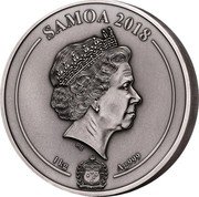 Samoa 25 Dollars (Maya Heritage) SAMOA 2018 1 KG AG 999 IRB coin obverse Samoa 25 Dollars (Maya Heritage) SAMOA 2018 1 KG AG 999 IRB coin obverse