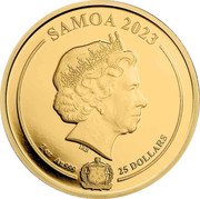 Samoa 25 Dollars (Tweety) SAMOA 2023 IRB 1 OZ AU999 25 DOLLARS coin obverse Samoa 25 Dollars (Tweety) SAMOA 2023 IRB 1 OZ AU999 25 DOLLARS coin obverse