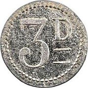 Vanuatu 3 Denarius (Epi Island. Valesdir) 3 D coin reverse Vanuatu 3 Denarius (Epi Island. Valesdir) 3 D coin reverse