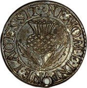 UK 3 Pence (Charles I Pattern) NEMO ME INPVNE LACESSIT coin reverse