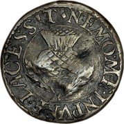 UK 3 Pence (Charles I. Scotland Pattern) NEMO ME IMPVNE LACESSIT coin reverse