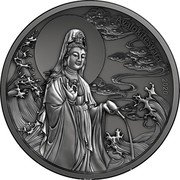 Samoa 5 Dollars Avalokitesvara 2020 ALOKITESVARA 2020 coin reverse