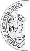Samoa 5 Tala People and Buildings. Part 1 of 2 1997 Proof KM# 118 PEOPLE AND BUILDINGS coin reverse Samoa 5 Tala People and Buildings. Part 1 of 2 1997 Proof KM# 118 PEOPLE AND BUILDINGS coin reverse