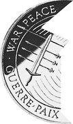 Samoa 5 Tala Epoch. Part 1 of 2 1997 Proof KM# 115 WAR PEACE GUERRE-PAIX coin reverse Samoa 5 Tala Epoch. Part 1 of 2 1997 Proof KM# 115 WAR PEACE GUERRE-PAIX coin reverse