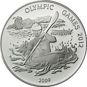 Samoa 5 Tala London Olympics 2009 KM# 194 2009 OLYMPIC GAMES 2012 coin reverse Samoa 5 Tala London Olympics 2009 KM# 194 2009 OLYMPIC GAMES 2012 coin reverse