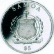 Samoa 5 Tala Frederick II. 300th Anniversary 2012 Proof KM# 269 SAMOA $5 coin obverse Samoa 5 Tala Frederick II. 300th Anniversary 2012 Proof KM# 269 SAMOA $5 coin obverse