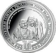 Samoa 5 Tala Eighth Commandment 2012 Proof KM# 265 2012 NON LOQUERIS CONTRA PROXIMUM TUUM FALSUM TESTIMONIUM YOU SHALL NOT BEAR FALSE WITNESS AGAINST YOUR NEIGHBOR VIII. LEX coin reverse Samoa 5 Tala Eighth Commandment 2012 Proof KM# 265 2012 NON LOQUERIS CONTRA PROXIMUM TUUM FALSUM TESTIMONIUM YOU SHALL NOT BEAR FALSE WITNESS AGAINST YOUR NEIGHBOR VIII. LEX coin reverse