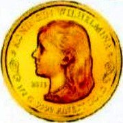 Samoa 5 Tala Wilhelmina 2013 Proof KM# 237 KONINGIN WILHELMINA 1/2 G 9999 FINEST GOLD 2013 coin reverse Samoa 5 Tala Wilhelmina 2013 Proof KM# 237 KONINGIN WILHELMINA 1/2 G 9999 FINEST GOLD 2013 coin reverse