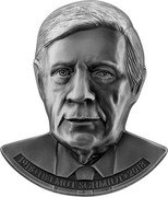 Samoa 5 Tala (Helmut Schmidt Centenary of Birth) 1918 HELMUT SCHMIDT 2018 coin reverse Samoa 5 Tala (Helmut Schmidt Centenary of Birth) 1918 HELMUT SCHMIDT 2018 coin reverse