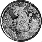 Samoa 5 Tala Legends of Japan. Onto Demon Island 2021  coin reverse Samoa 5 Tala Legends of Japan. Onto Demon Island 2021  coin reverse