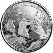 Samoa 5 Tala Onto Demon Island 2021  coin reverse
