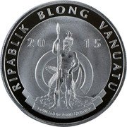 Vanuatu 5 Vatu Cats. Blue Point Siamese 2015 RIPABLIK BLONG VANUATU 20 15 LONG GOD YUMI STANAP coin obverse Vanuatu 5 Vatu Cats. Blue Point Siamese 2015 RIPABLIK BLONG VANUATU 20 15 LONG GOD YUMI STANAP coin obverse