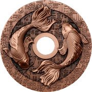 Samoa 50 Cents (Everything Goes Well Metal. Abundance)  coin reverse Samoa 50 Cents (Everything Goes Well Metal. Abundance)  coin reverse