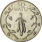 Vanuatu 50 Vatu Tubers 1983 KM# 8 50 VATU coin reverse Vanuatu 50 Vatu Tubers 1983 KM# 8 50 VATU coin reverse