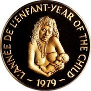 Vanuatu 500 Francs (International Year of the Child. Pattern) KM# Pn1 L’ANNÉE DE L'ENFANT-YEAR OF THE CHILD 1979 coin reverse Vanuatu 500 Francs (International Year of the Child. Pattern) KM# Pn1 L’ANNÉE DE L'ENFANT-YEAR OF THE CHILD 1979 coin reverse