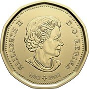 Canada Dollar Transition Obverse Loon 2023 BU ELIZABETH II D G REGINA 1952 2022 coin obverse Canada Dollar Transition Obverse Loon 2023 BU ELIZABETH II D G REGINA 1952 2022 coin obverse