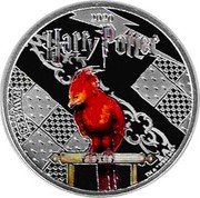 Samoa Half Dollar (Harry Potter - Fawkes) 2020 HARRY POTTER FAWKES TM & © WBEI (S19) coin reverse Samoa Half Dollar (Harry Potter - Fawkes) 2020 HARRY POTTER FAWKES TM & © WBEI (S19) coin reverse