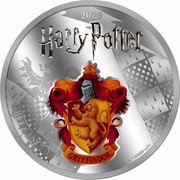 Samoa Half Dollar Harry Potter - Gryffindor 2020 2020 GRYFFINDOR HARRY POTTER GRYFFINDOR TM & © WBEI (S19) coin reverse