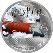 Samoa Half Dollar Harry Potter - Hogwarts Express 2020  Proof 2020 HARRY POTTER HOGWARTS EXPRESS 5972 HOGWARTS EXPRESS TM & © WBEI (S19) coin reverse Samoa Half Dollar Harry Potter - Hogwarts Express 2020  Proof 2020 HARRY POTTER HOGWARTS EXPRESS 5972 HOGWARTS EXPRESS TM & © WBEI (S19) coin reverse