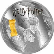 Samoa Half Dollar Harry Potter - Neville Longbottom 2020  Proof 2020 HARRY POTTER NEVILLE LONGBOTTOM TM & © WBEI (S19) coin reverse Samoa Half Dollar Harry Potter - Neville Longbottom 2020  Proof 2020 HARRY POTTER NEVILLE LONGBOTTOM TM & © WBEI (S19) coin reverse
