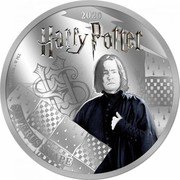 Samoa Half Dollar Harry Potter - Severus Snape 2020  Proof 2020 HARRY POTTER SEVERUS SNAPE TM & © WBEI (S19) coin reverse