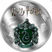 Samoa Half Dollar (Harry Potter - Slytherin's Crest) 2020 HARRY POTTER SLYTHERIN SLYTHERIN TM & © WBEI (S19) coin reverse