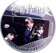 Samoa Half Dollar (Harry, Ron & Hermione) 2021 HARRY POTTER © & TM WBEI (S21) HARRY, RON & HERMIONE coin reverse Samoa Half Dollar (Harry, Ron & Hermione) 2021 HARRY POTTER © & TM WBEI (S21) HARRY, RON & HERMIONE coin reverse