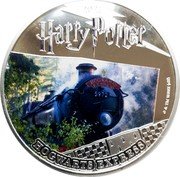 Samoa Half Dollar Hogwarts Express 2021  Prooflike 2021 HARRY POTTER HOGWARTS EXPRESS 5972 © & TM WBEI (S21) HOGWARTS EXPRESS coin reverse Samoa Half Dollar Hogwarts Express 2021  Prooflike 2021 HARRY POTTER HOGWARTS EXPRESS 5972 © & TM WBEI (S21) HOGWARTS EXPRESS coin reverse