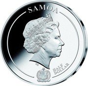 Samoa Half Dollar Owl 2018 SAMOA HALF DOLLAR IRB coin obverse Samoa Half Dollar Owl 2018 SAMOA HALF DOLLAR IRB coin obverse