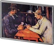 Samoa Half Dollar Paul Zezane. The Card Players 2019 coin reverse Samoa Half Dollar Paul Zezane. The Card Players 2019 coin reverse