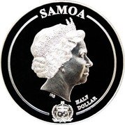 Samoa Half Dollar (The Sorting Hat) SAMOA IRB HALF DOLLAR coin obverse Samoa Half Dollar (The Sorting Hat) SAMOA IRB HALF DOLLAR coin obverse