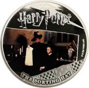 Samoa Half Dollar (The Sorting Hat) 2021 HARRY POTTER © & TM WBEI (S21) THE SORTING HAT coin reverse Samoa Half Dollar (The Sorting Hat) 2021 HARRY POTTER © & TM WBEI (S21) THE SORTING HAT coin reverse