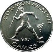 Samoa Tala Tanumafili II Javelin Thrower 1982 KM# 50 COMMONWEALTH GAMES 1982 coin reverse Samoa Tala Tanumafili II Javelin Thrower 1982 KM# 50 COMMONWEALTH GAMES 1982 coin reverse