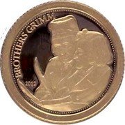 Samoa Tala The Brothers Grimm 2012 Proof KM# 257 BROTHERS GRIMM 2012 coin reverse