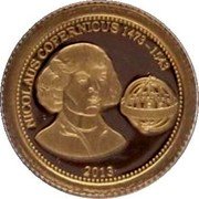 Samoa Tala Copernicus 2013 Proof KM# 234 2013 NICOLAUS COPERNICUS 1473-1543 coin reverse Samoa Tala Copernicus 2013 Proof KM# 234 2013 NICOLAUS COPERNICUS 1473-1543 coin reverse