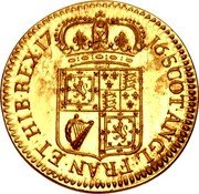 UK 1 Crown (James VIII Restrike. Pattern) SCOT ANGL FRAN ET HIB REX 17 16 coin reverse