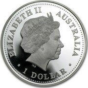 Australia 1 Dollar (Kookaburra) KM# 666a ELIZABETH II AUSTRALIA 1 DOLLAR IRB coin obverse Australia 1 Dollar (Kookaburra) KM# 666a ELIZABETH II AUSTRALIA 1 DOLLAR IRB coin obverse
