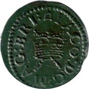 UK 1 Farthing James I. Type 4 ND KM# 51c IACO D G MAG BRIT coin obverse UK 1 Farthing James I. Type 4 ND KM# 51c IACO D G MAG BRIT coin obverse