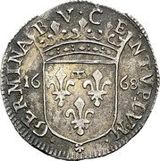Italy 1 Luigino (Giulia Serra) C E NTV P L V M GERMINA B V 16 68 coin reverse Italy 1 Luigino (Giulia Serra) C E NTV P L V M GERMINA B V 16 68 coin reverse